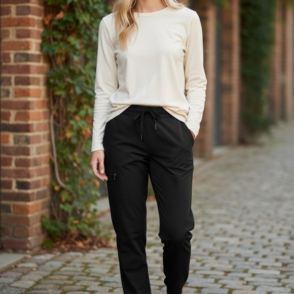 Figs Pants - Figs Black Women's Jogger Pants